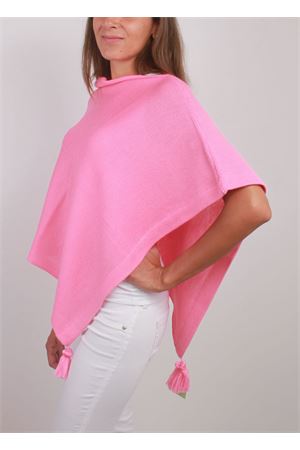 Poncho da donna artigianale in lana Capridea | PBWOOLS104
